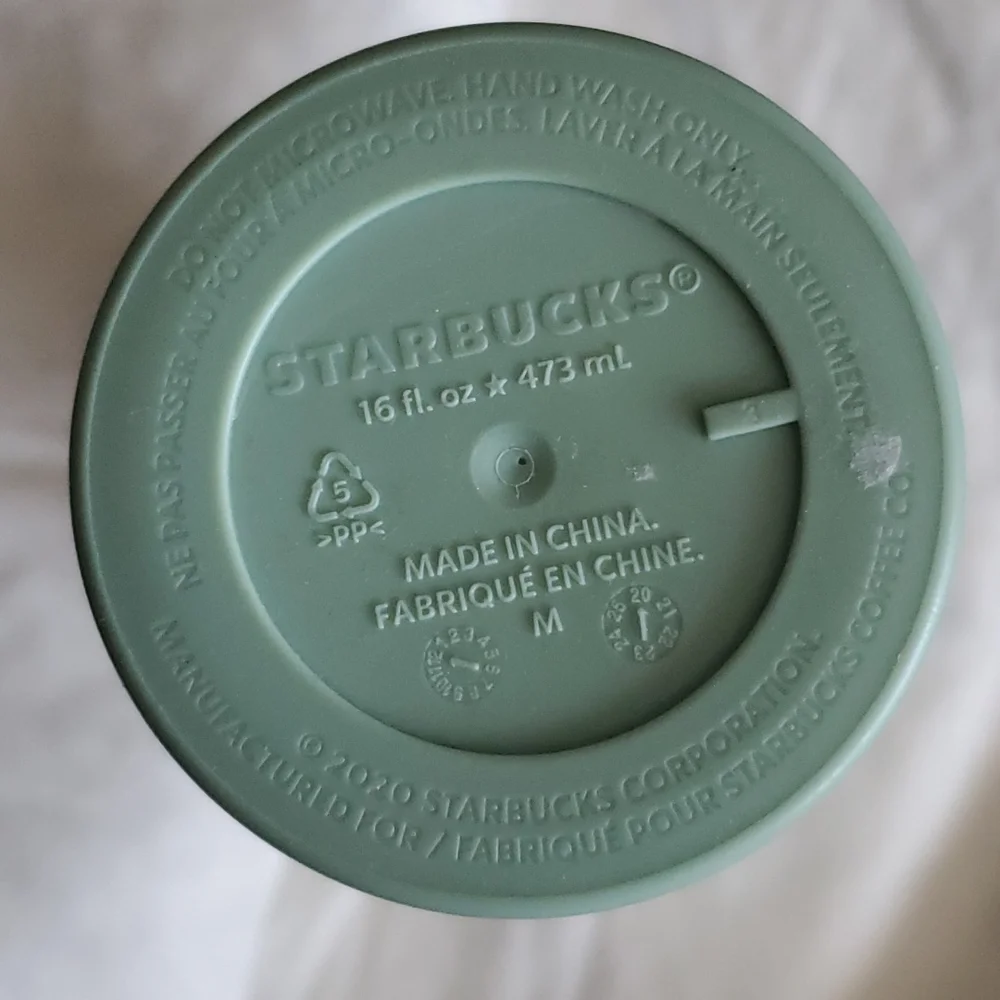 Starbucks Mint Green 16 oz Travel Tumbler